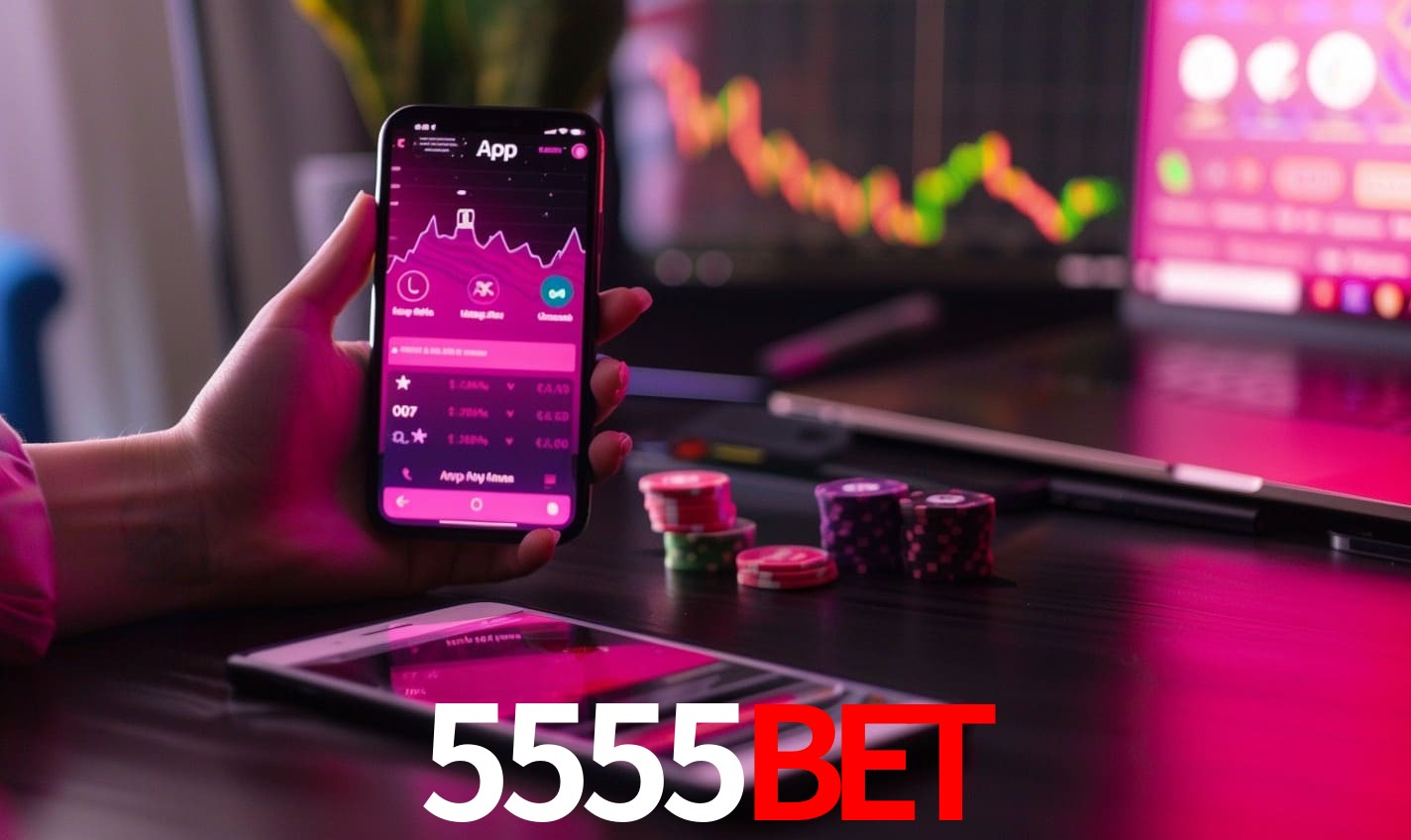 Recursos Exclusivos do App 5555BET - Modo Offline, Login Biométrico